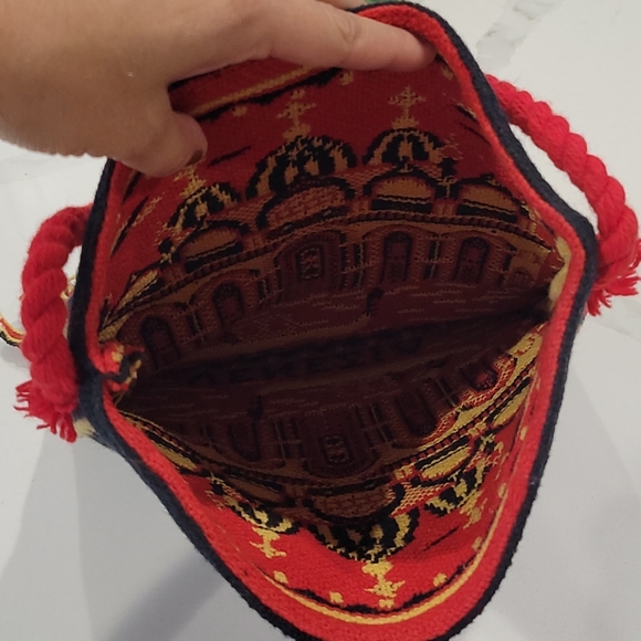 Vintage Venezia Italian Knit Handbag Venice - Picture 7 of 8